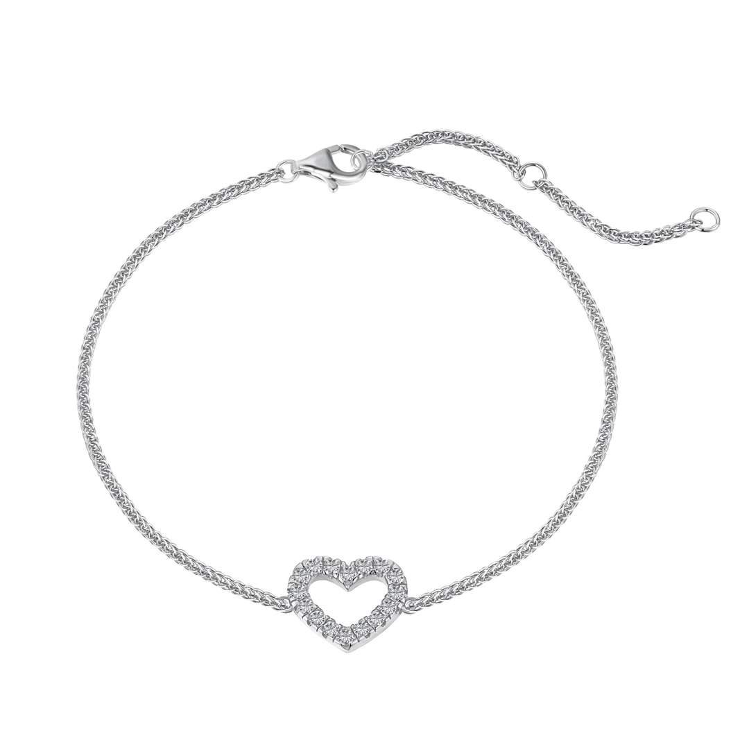 [Bijoux Regalia] Bracelet amoureux en forme de cœur