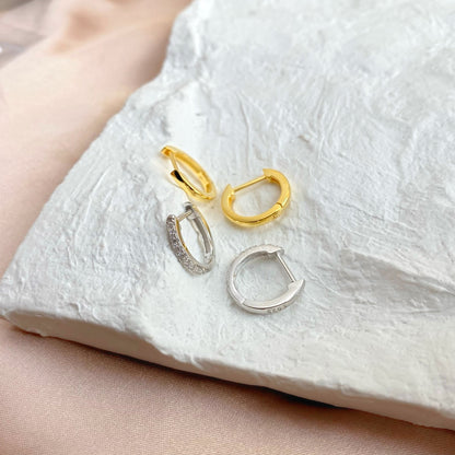 [Regalia jewelry]Circle Versatile Earrings