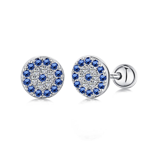 [Regalia jewelry]Devil's Eye Ear Bone Nail Earrings