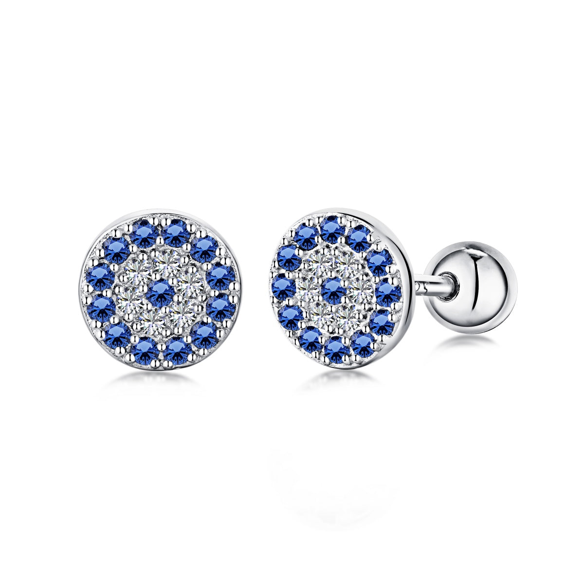 [Regalia jewelry]Devil's Eye Ear Bone Nail Earrings