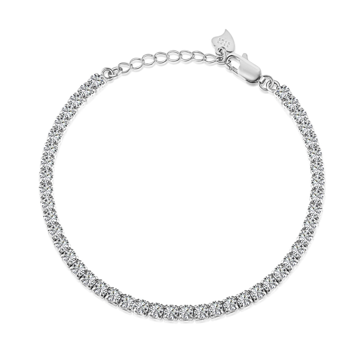 [Bijoux Regalia] Bracelet quotidien scintillant à taille ronde
