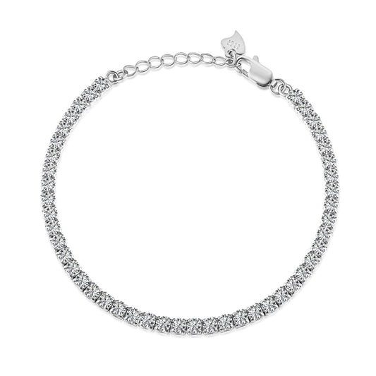 [Bijoux Regalia] Bracelet quotidien scintillant à taille ronde