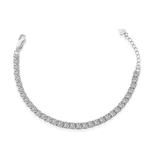 [Bijoux Regalia] Bracelet tennis taille princesse scintillant et radieux