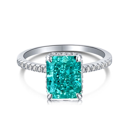 [Joyas Regalia] Anillo de compromiso de lujo de 4,0 quilates