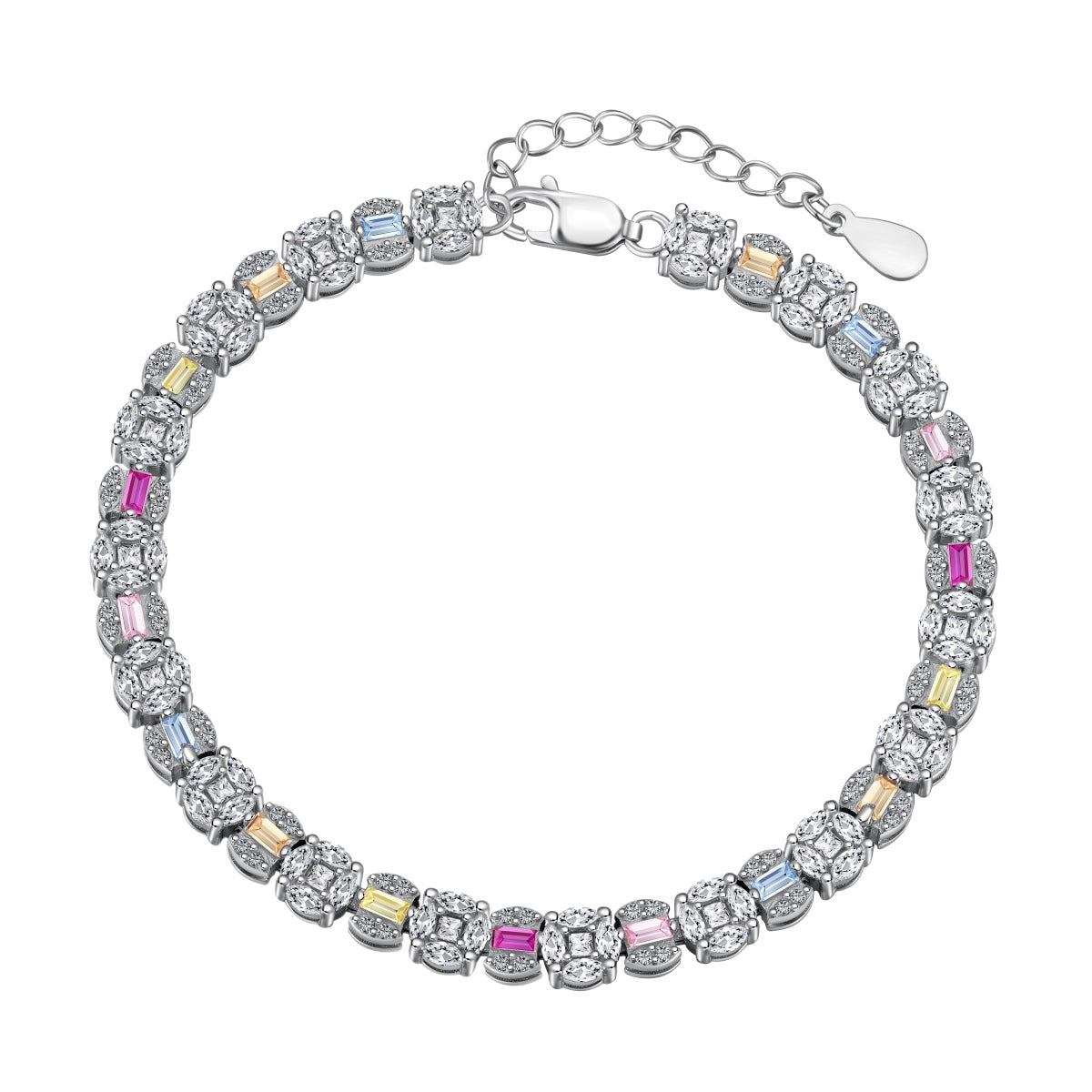 [Bijoux Regalia] Bracelet quotidien multi-coupes éblouissant et radieux