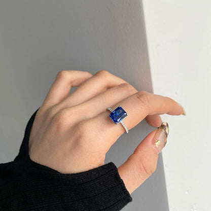 [Joyas Regalia] Anillo de compromiso de lujo de 4,0 quilates