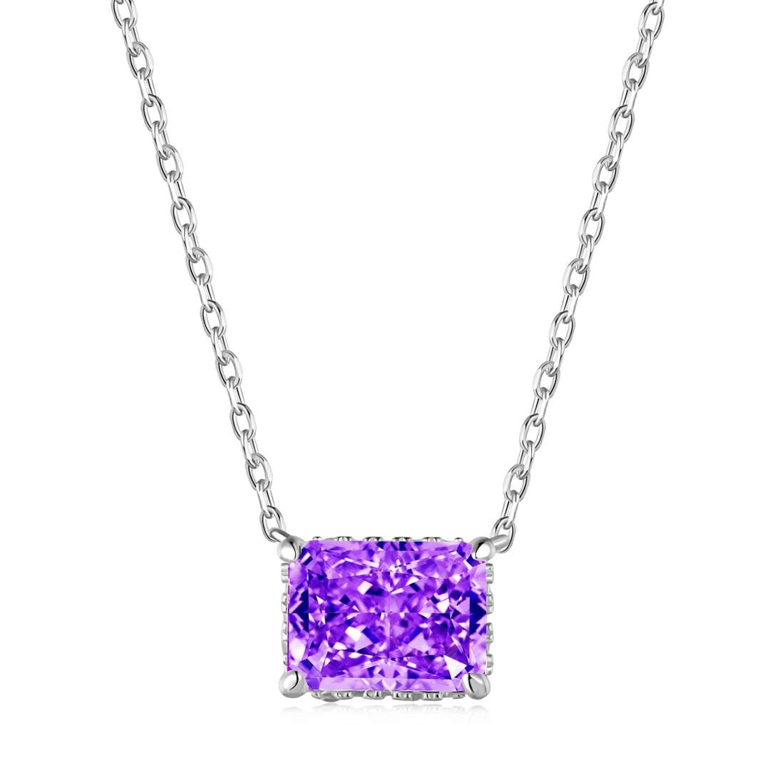 [Bijoux Regalia] Collier coloré de forme carrée luxueuse