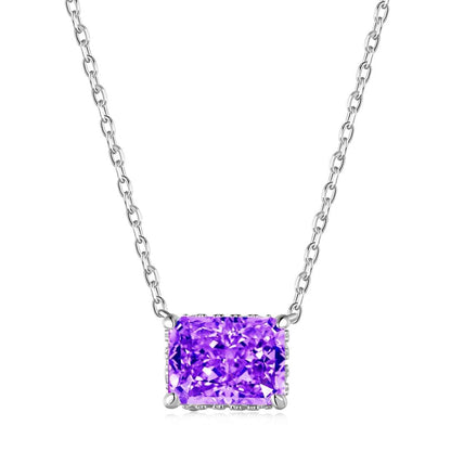 [Bijoux Regalia] Collier coloré de forme carrée luxueuse