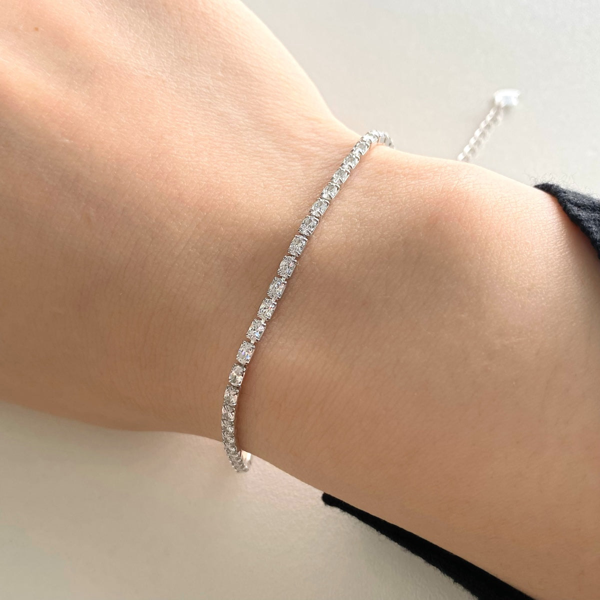 [Bijoux Regalia] Bracelet quotidien élégant taille émeraude