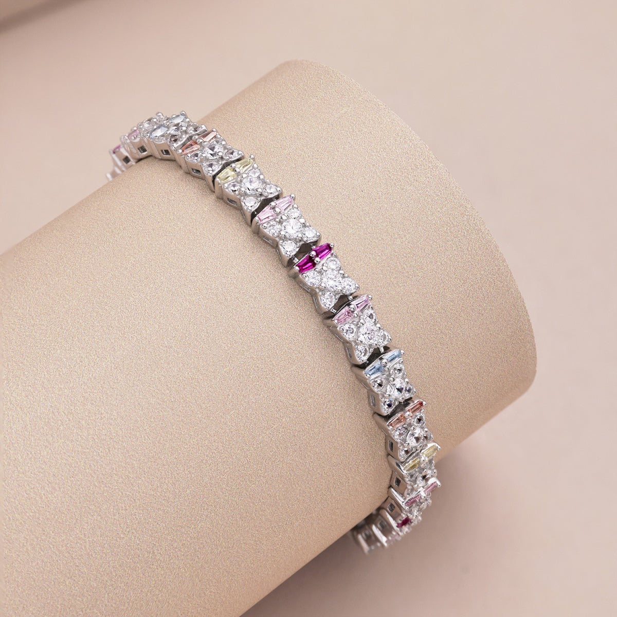 [Bijoux Regalia] Bracelet quotidien unique en forme de fleur colorée