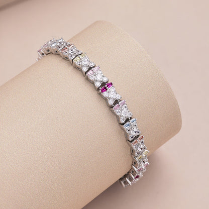 [Bijoux Regalia] Bracelet quotidien unique en forme de fleur colorée