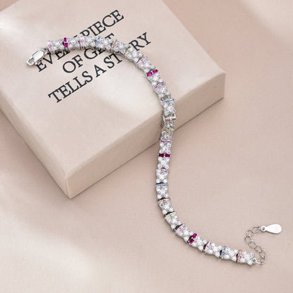 [Bijoux Regalia] Bracelet quotidien unique en forme de fleur colorée