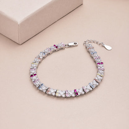 [Bijoux Regalia] Bracelet quotidien unique en forme de fleur colorée