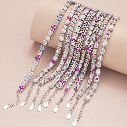 [Bijoux Regalia] Bracelet quotidien unique en forme de fleur colorée