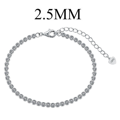 [Bijoux Regalia] Bracelet quotidien éblouissant à coupe ronde scintillante