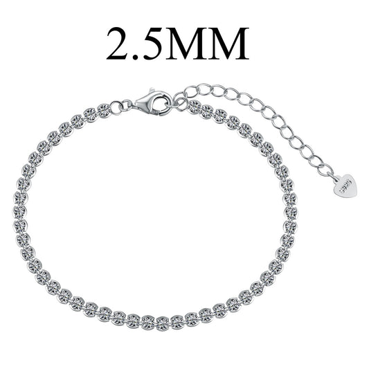 [Bijoux Regalia] Bracelet quotidien éblouissant à coupe ronde scintillante