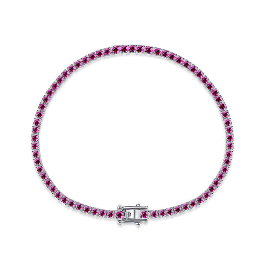 [Bijoux Regalia] Bracelet quotidien éblouissant à coupe ronde colorée