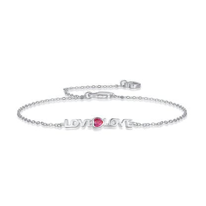 [Regalia jewelry]Romantic Heart Shape Lover Bracelet