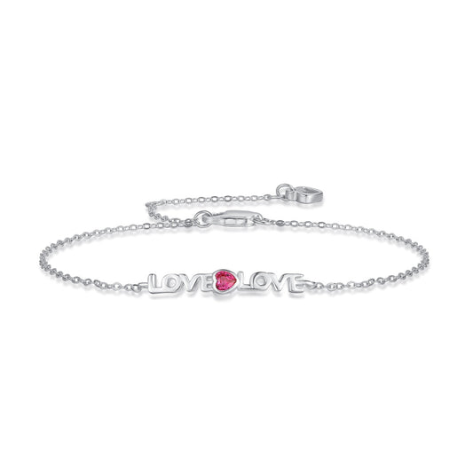 [Regalia jewelry]Romantic Heart Shape Lover Bracelet