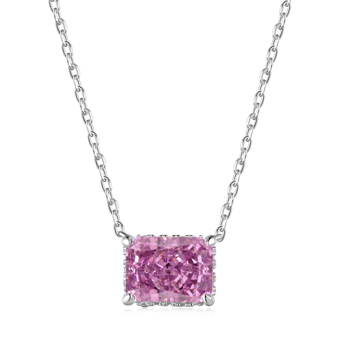 [Bijoux Regalia] Collier coloré de forme carrée luxueuse