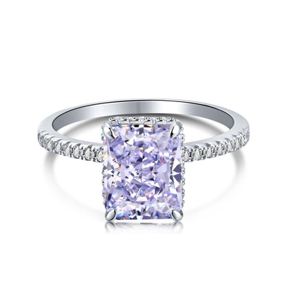 [Joyas Regalia] Anillo de compromiso de lujo de 4,0 quilates