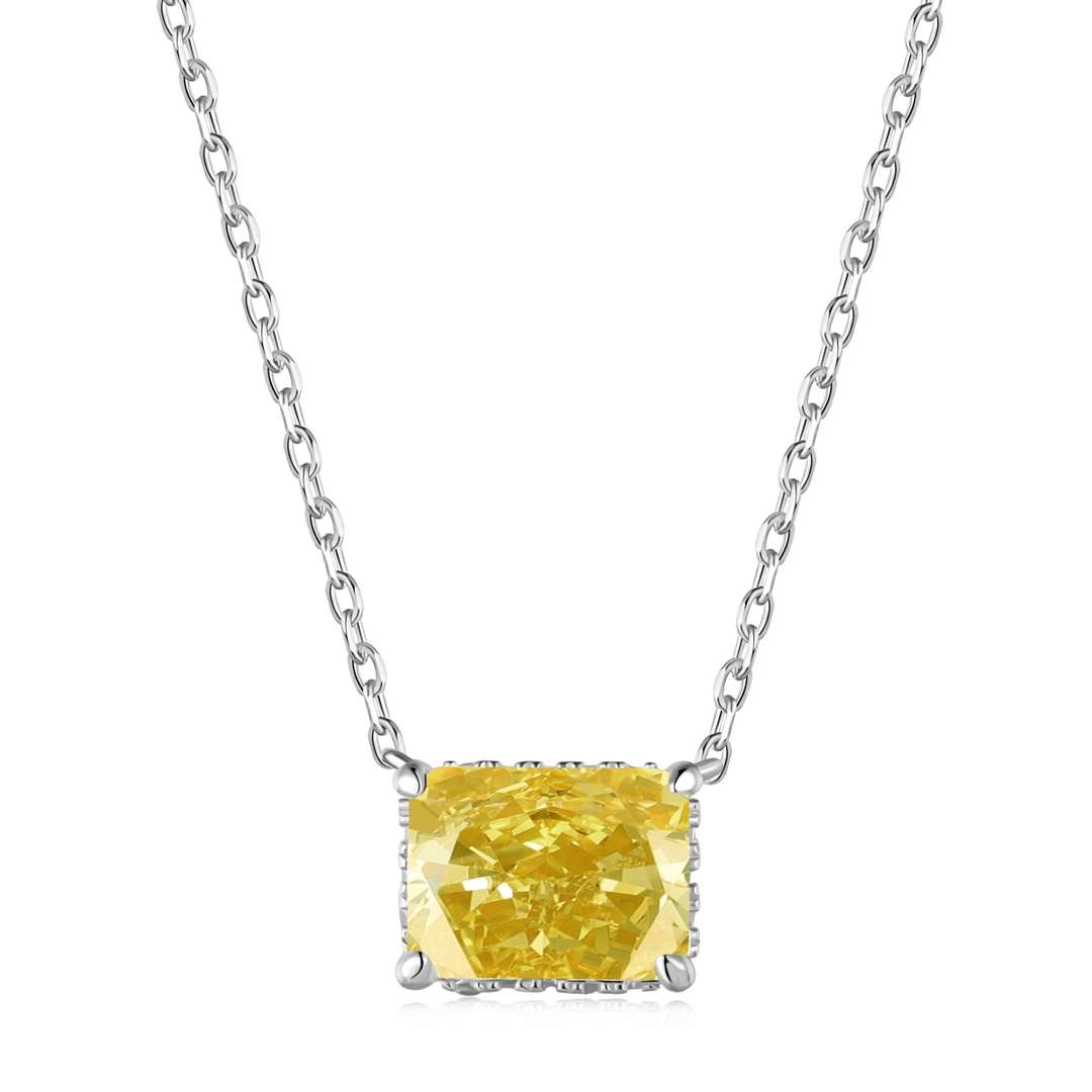 [Bijoux Regalia] Collier coloré de forme carrée luxueuse