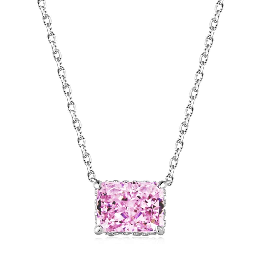 [Bijoux Regalia] Collier coloré de forme carrée luxueuse