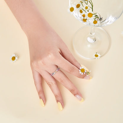 [Joyas Regalia] Anillo de fiesta con corte radiante, elegante y energético