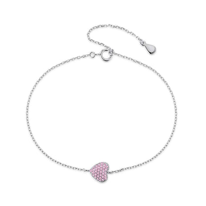 [Bijoux Regalia] Bracelet en forme de cœur doux et polyvalent