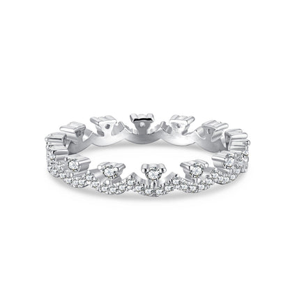 [Regalia jewelry]Elegant Resplendent Round Shape Party Ring