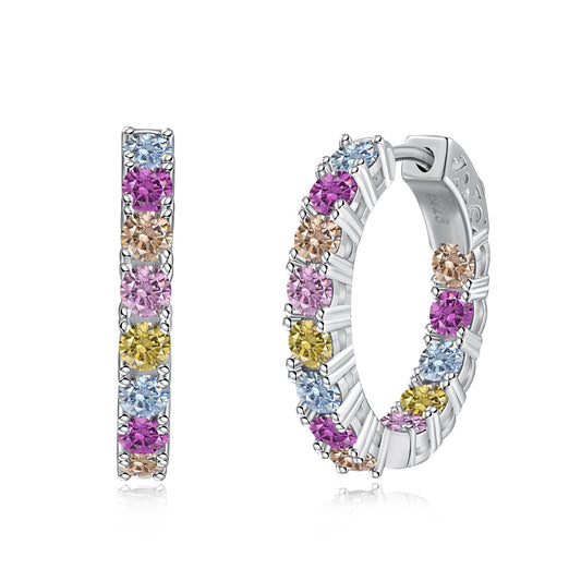 [Regalia jewelry]Unique Round Cut Daily Earrings