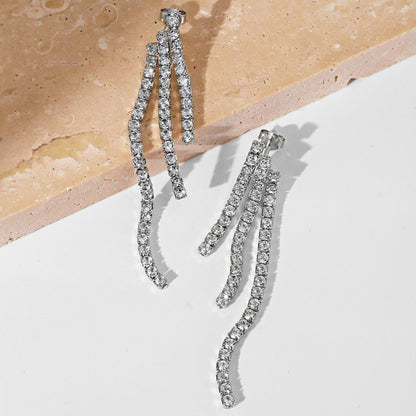 [Regalia jewelry]Luxurious Dainty Banquet Earrings