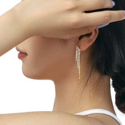 [Regalia jewelry]Luxurious Dainty Banquet Earrings