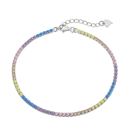 [Bijoux Regalia] Bracelet quotidien éblouissant à coupe ronde colorée