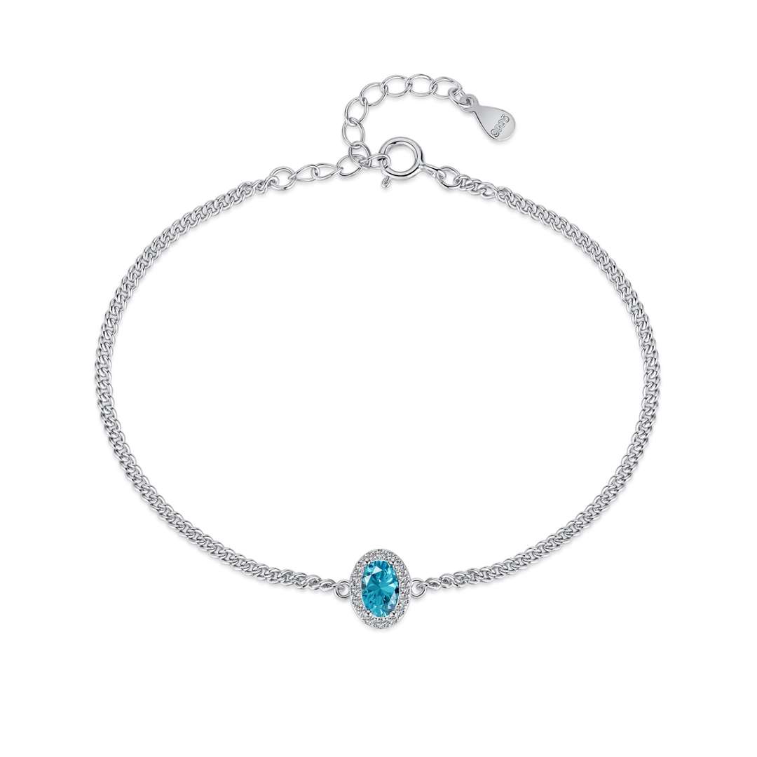 [Bijoux Regalia] Bracelet de forme ovale exquis