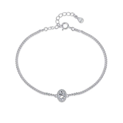 [Bijoux Regalia] Bracelet de forme ovale exquis