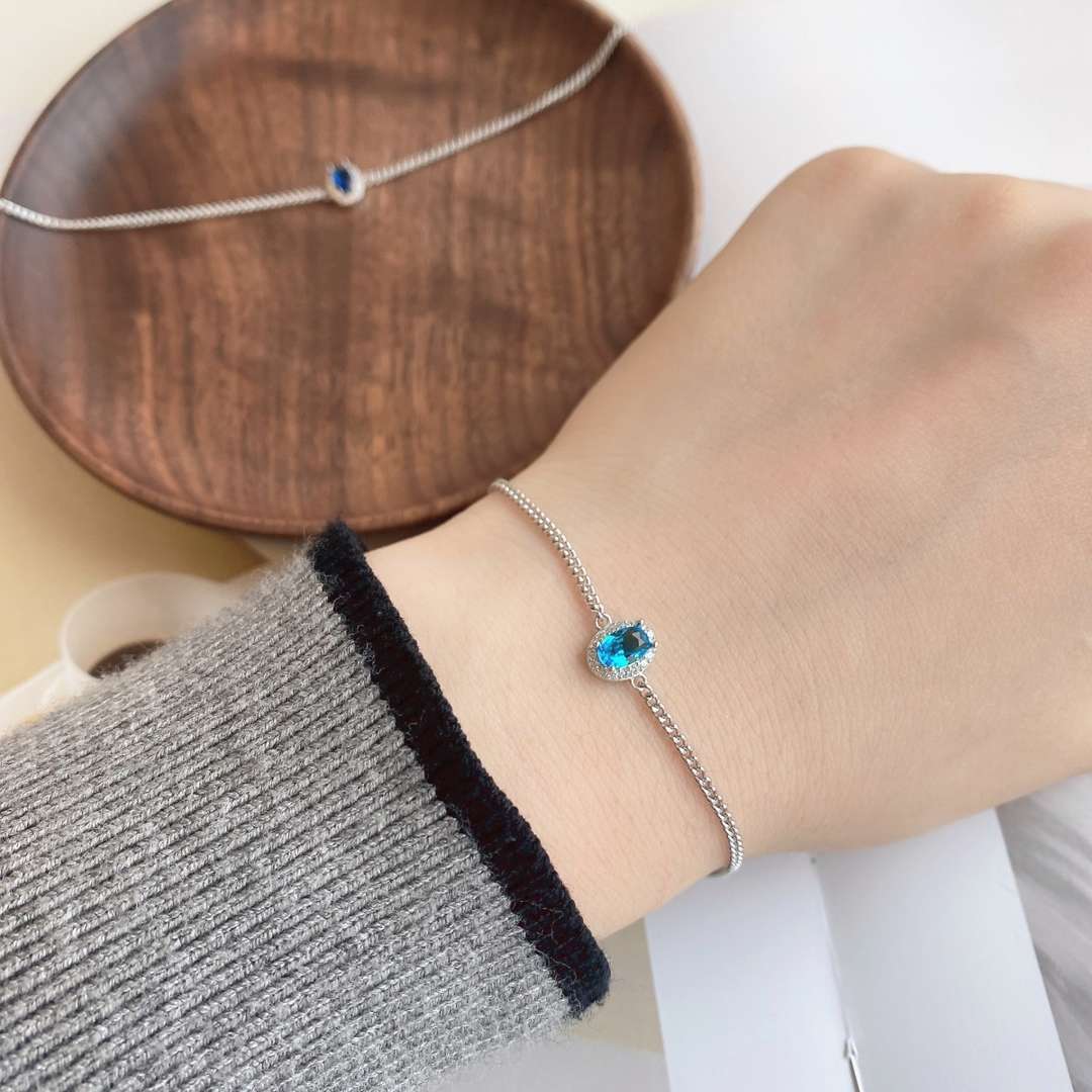 [Bijoux Regalia] Bracelet de forme ovale exquis