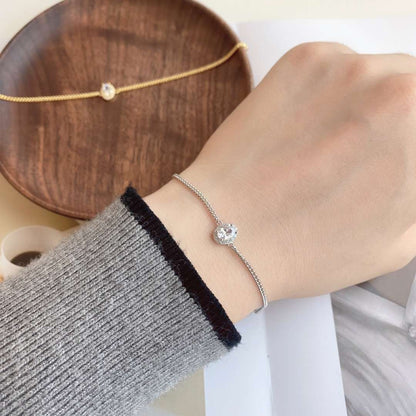 [Bijoux Regalia] Bracelet de forme ovale exquis