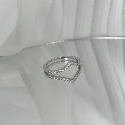 [Joyas Regalia] Anillo de tenis elaborado