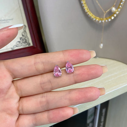 [Joyas Regalia]Pendientes con forma de gota de agua ornamentada