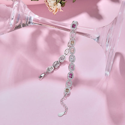 [Bijoux Regalia] Bracelet quotidien exquis en émeraude taillée ornée