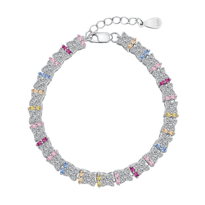 [Bijoux Regalia] Bracelet quotidien unique en forme de fleur colorée