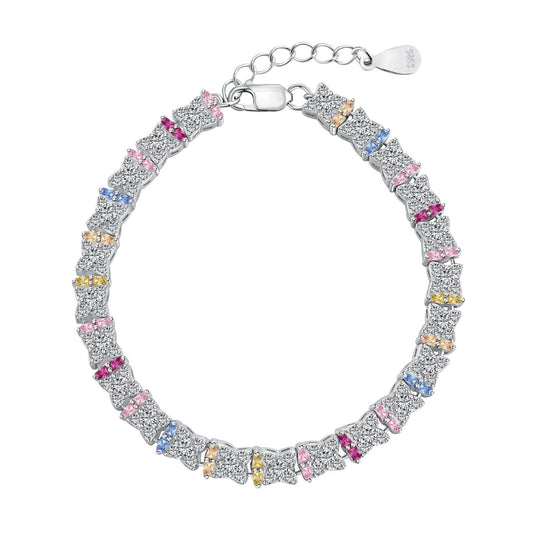[Bijoux Regalia] Bracelet quotidien unique en forme de fleur colorée