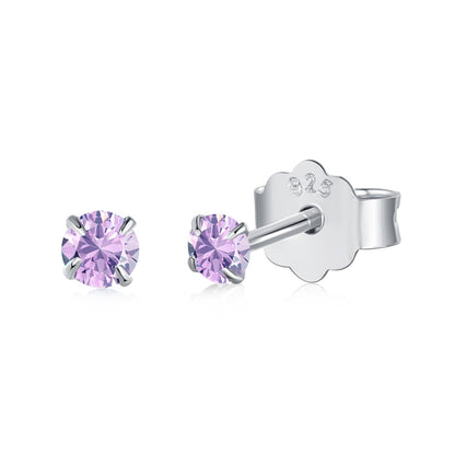 [Regalia jewelry]Delicate Solitaire Earrings