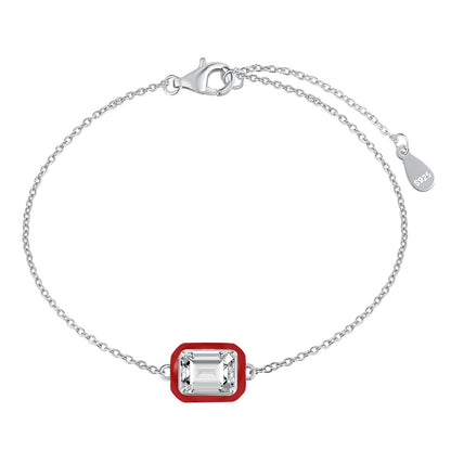 [Bijoux Regalia] Bracelet quotidien en émeraude colorée scintillante de 2,0 carats