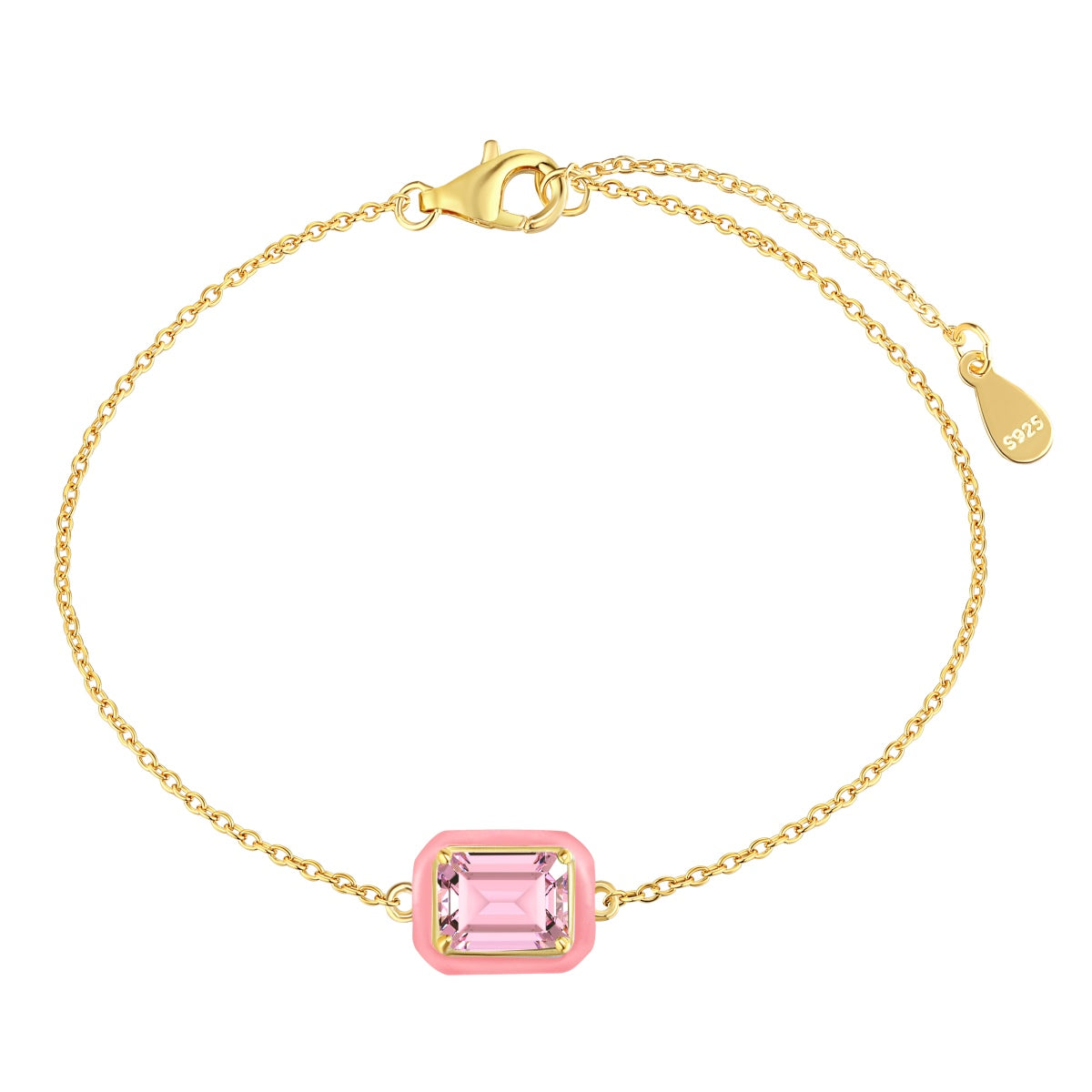 [Bijoux Regalia] Bracelet quotidien en émeraude colorée scintillante de 2,0 carats