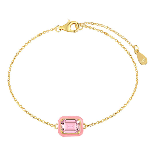 [Bijoux Regalia] Bracelet quotidien en émeraude colorée scintillante de 2,0 carats