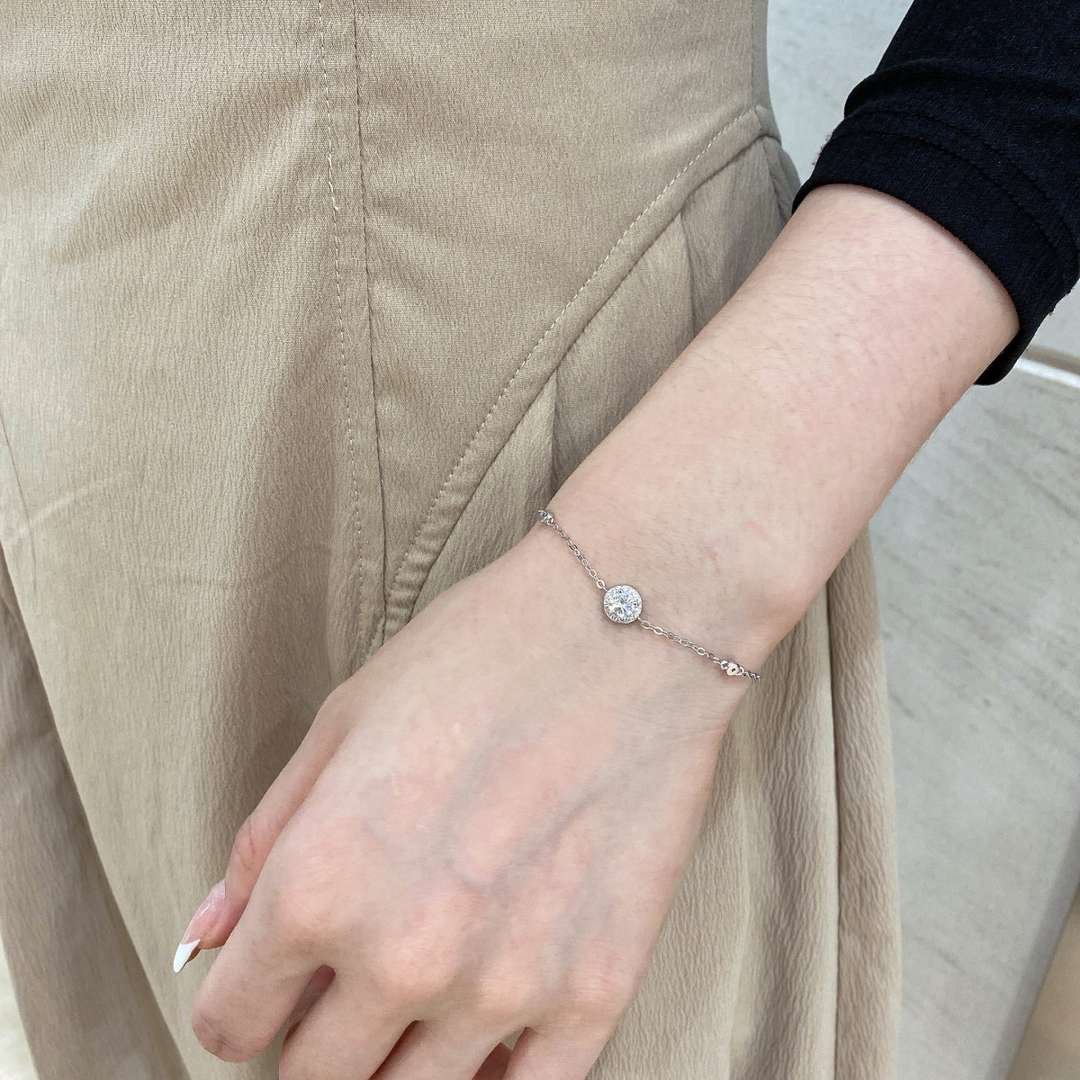 [Bijoux Regalia] Bracelet éblouissant de forme ronde