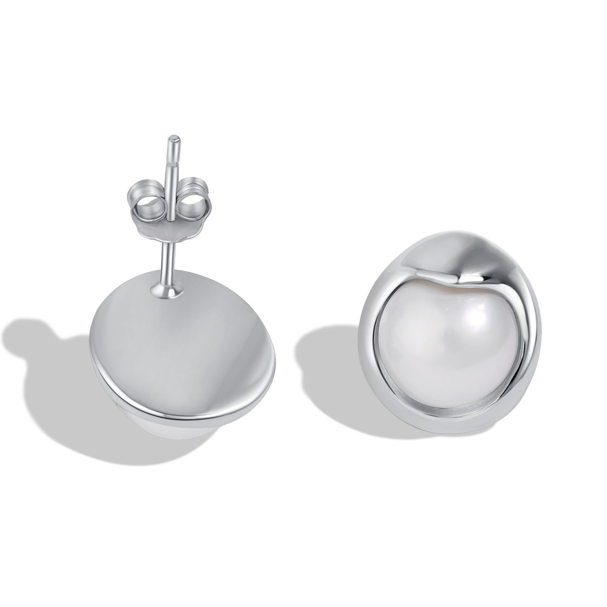 [Regalia jewelry]Dainty Bread Pearl Earrings