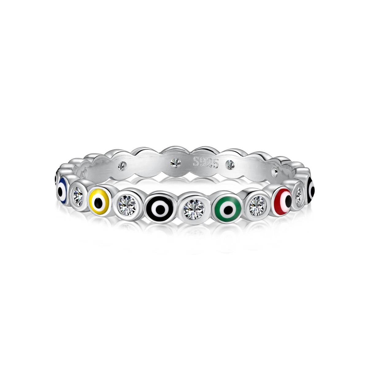 [Regalia jewelry]Sparkling Vibrant Round Shape Daily Ring